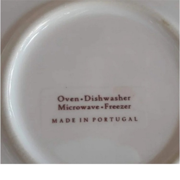 Juliska 4 White Small Plates Set - Picture 3 of 5